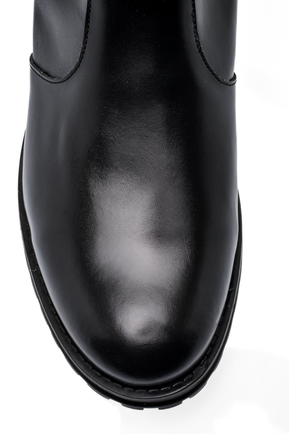 GHETE DAMA PIELE NATURALA NEGRE SNK 0S772LIB