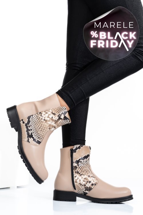 Ghete roz snk piele naturala 0s772lib