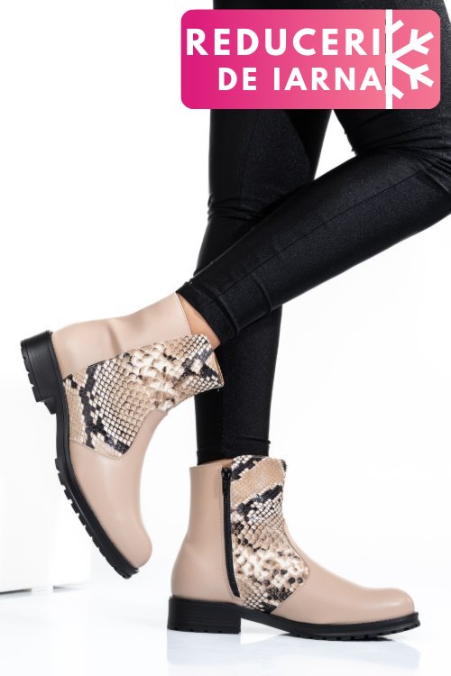 Ghete roz snk piele naturala 0s772lib