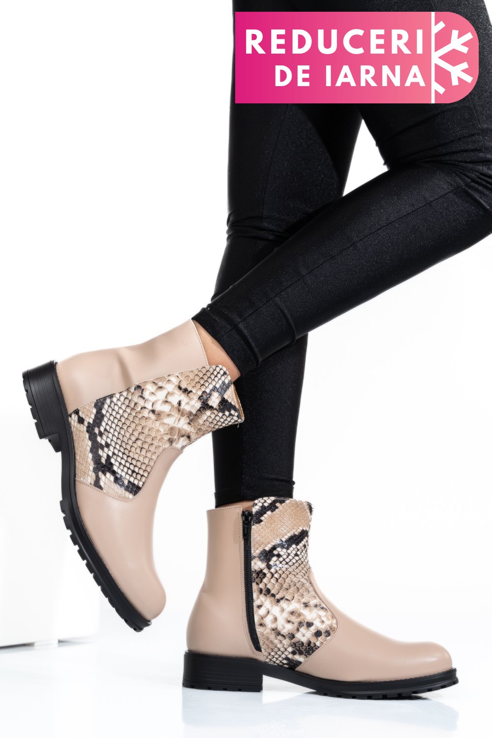 GHETE ROZ SNK PIELE NATURALA 0S772LIB