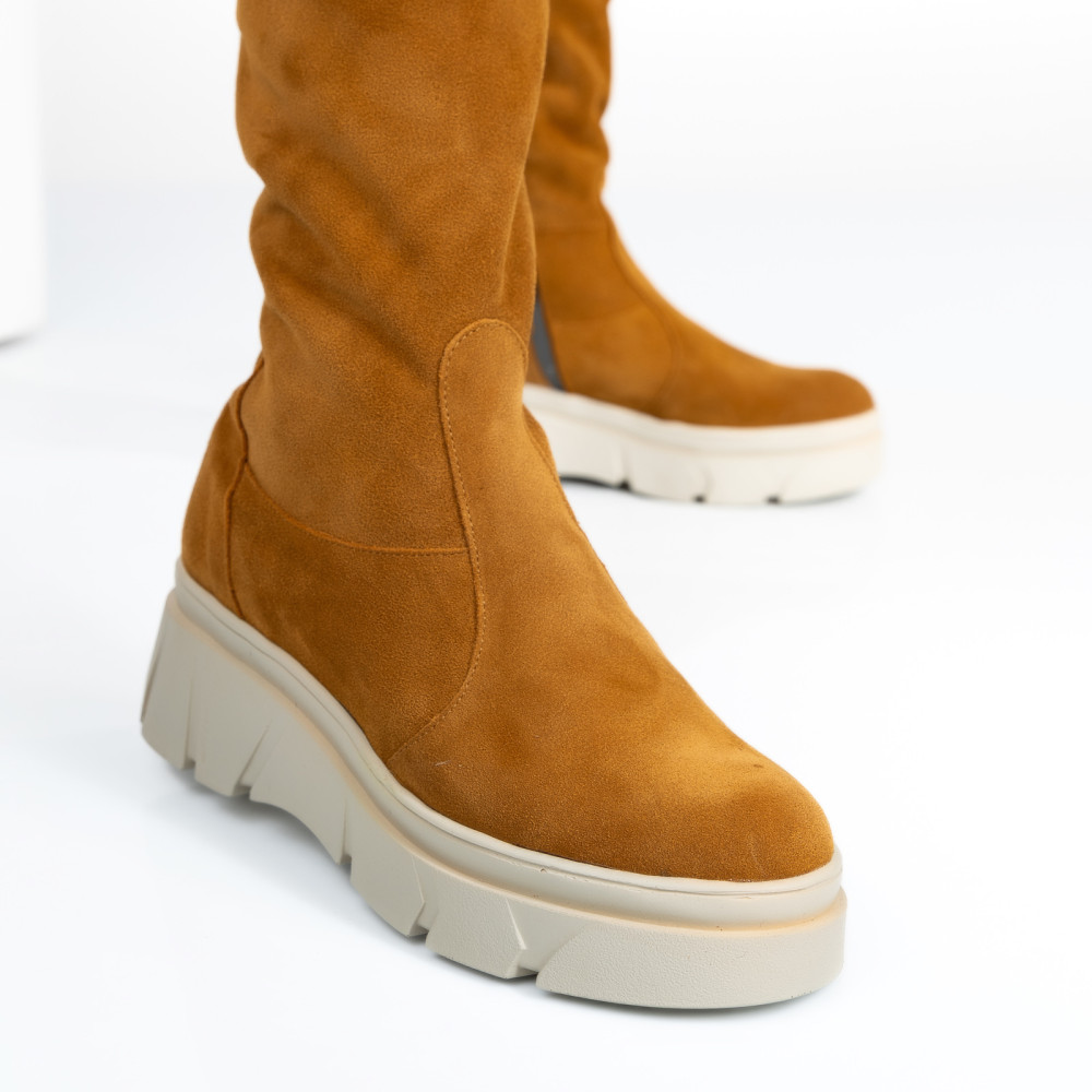 CIZME MARO PIELE NATURALA INTOARSA 7PC05