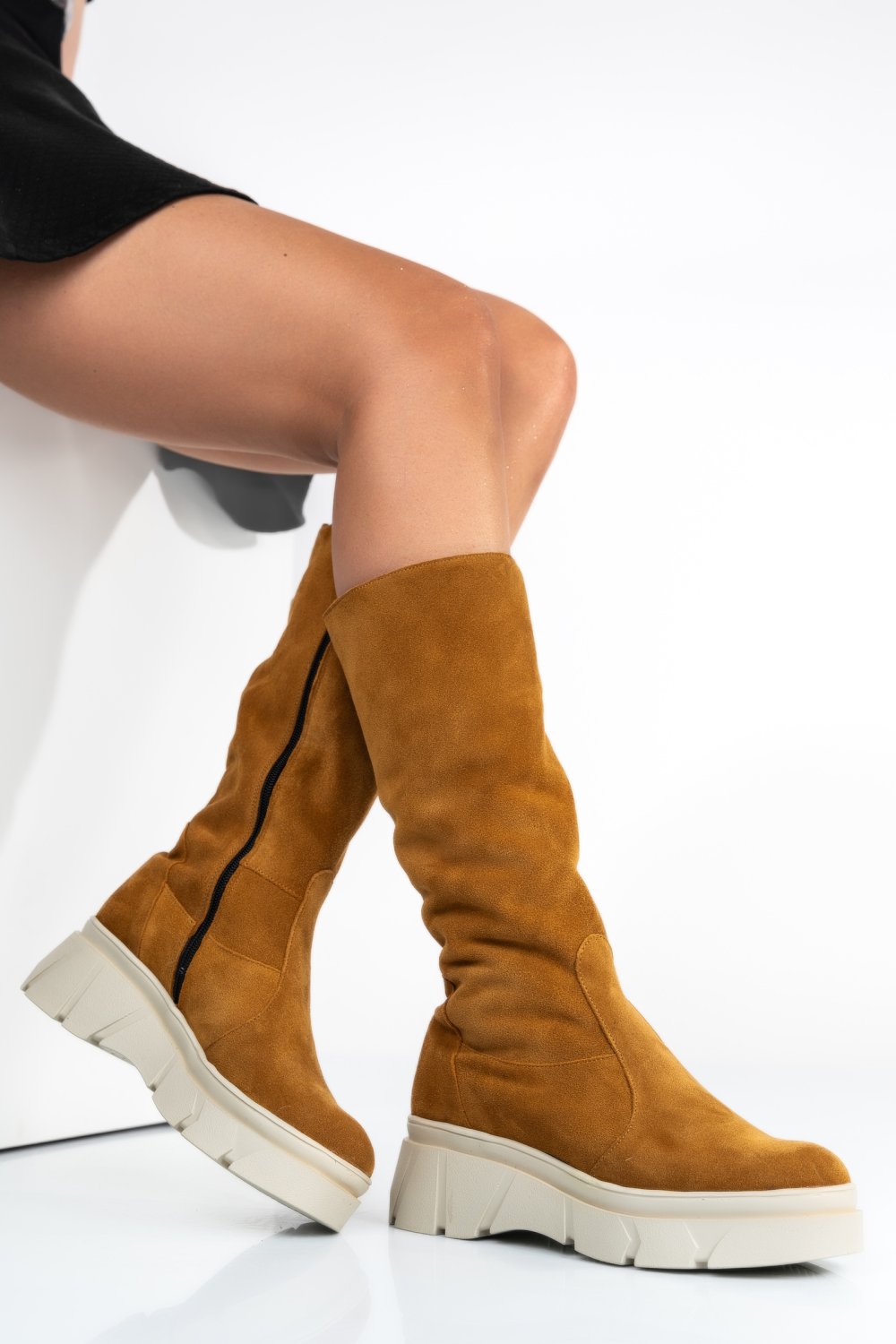 CIZME MARO PIELE NATURALA INTOARSA 7PC05