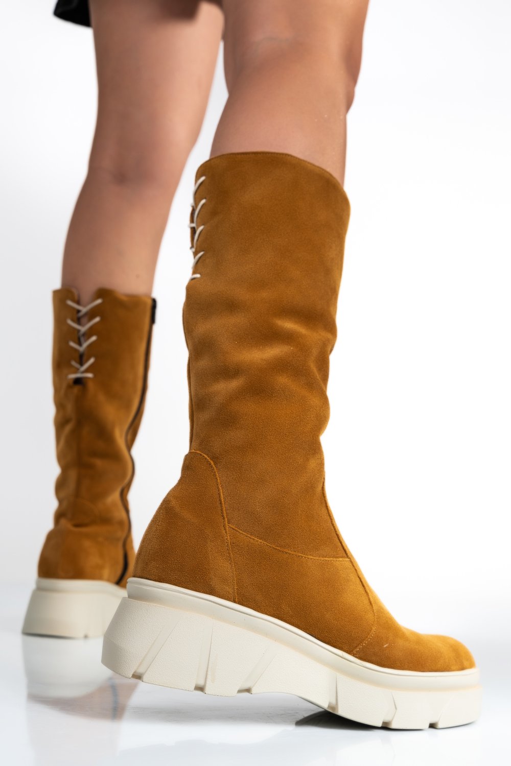 CIZME MARO PIELE NATURALA INTOARSA 7PC05