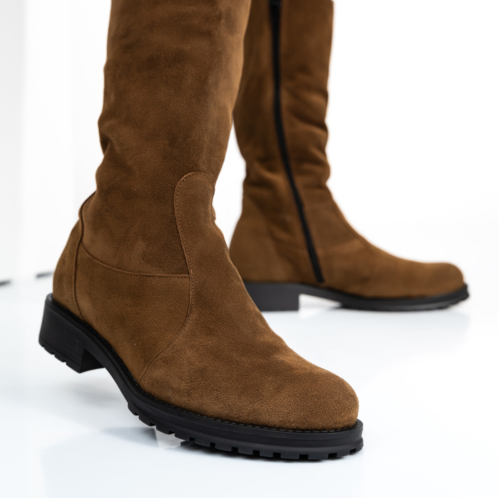 CIZME MARO PIELE NATURALA INTOARSA 7PC02