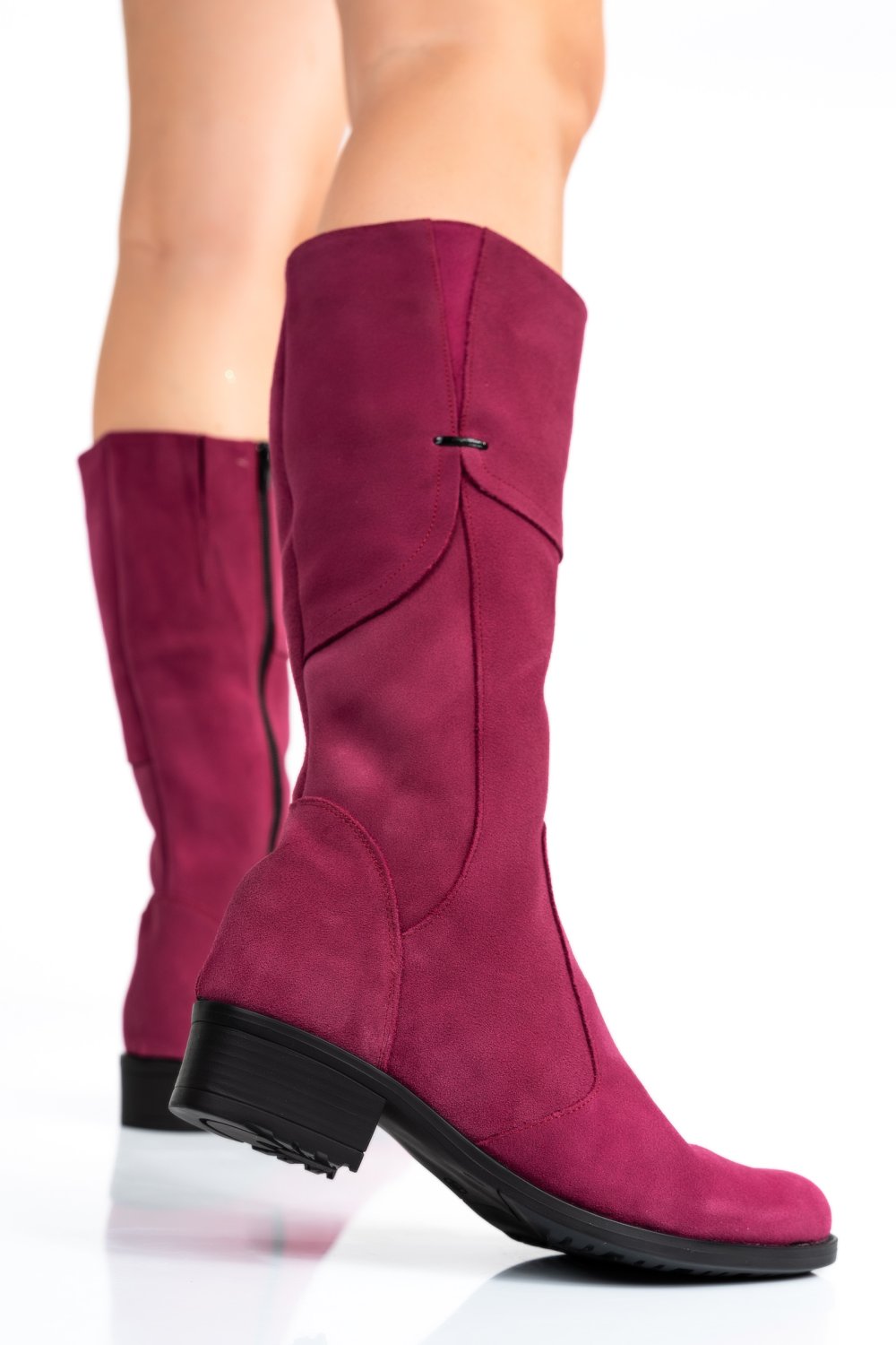 CIZME VISINII PIELE NATURALA INTOARSA 7PC30