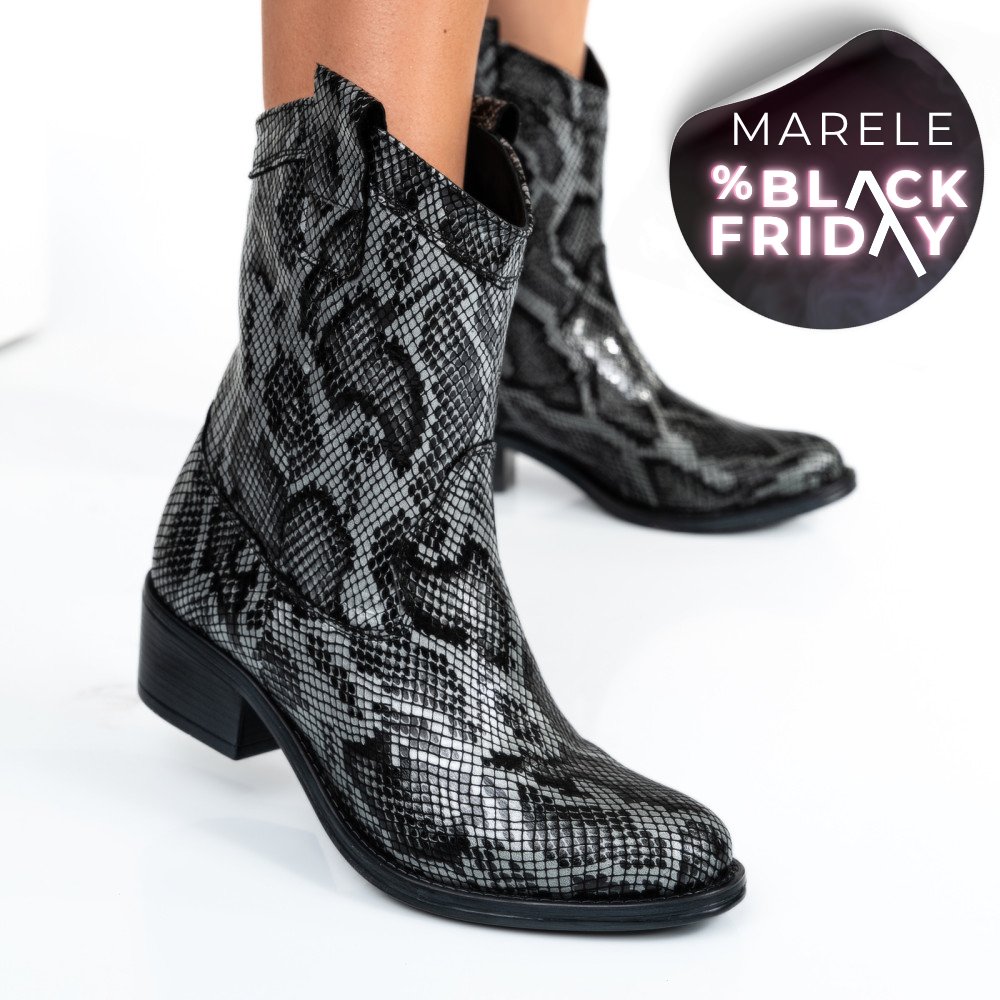 CIZME DAMA  PIELE NATURALA BRONZ CRO 2S7702841CRO