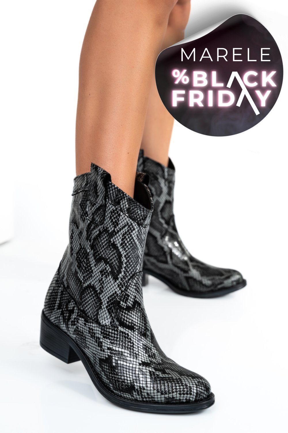 CIZME DAMA  PIELE NATURALA BRONZ CRO 2S7702841CRO