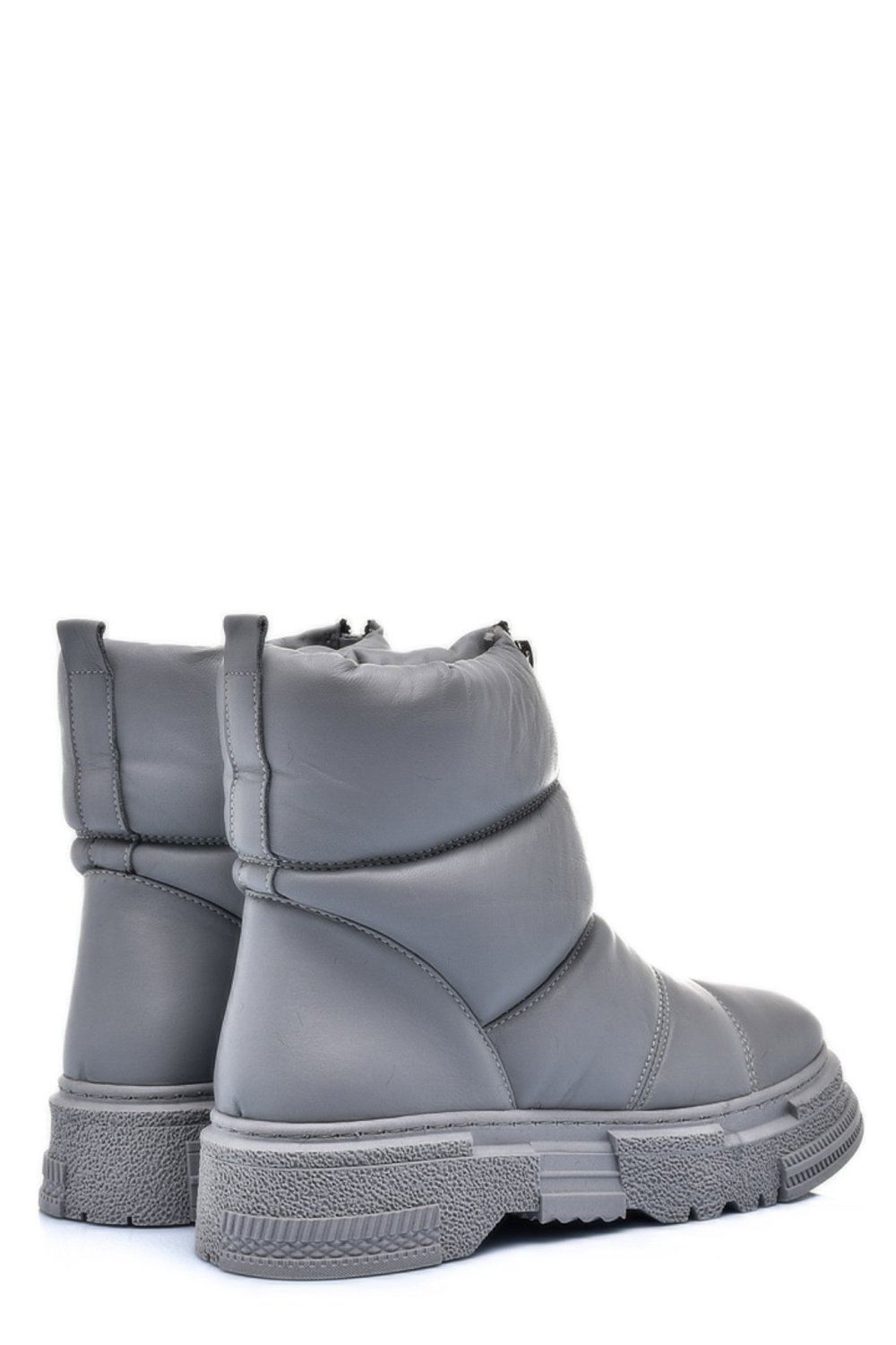 GHETE GRI PIELE NATURALA APCK4005
