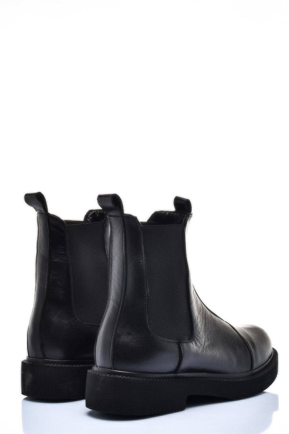 GHETE NEGRE PIELE NATURALA ES77DB002
