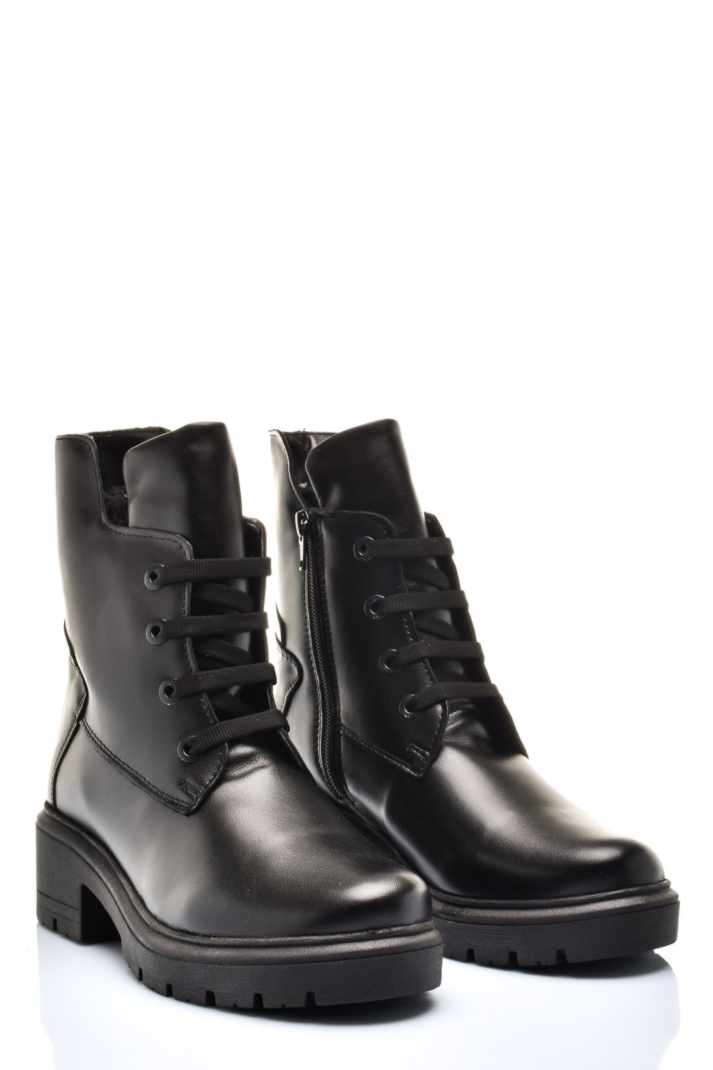 GHETE FEMEI PIELE NATURALA NEGRE 9S7748