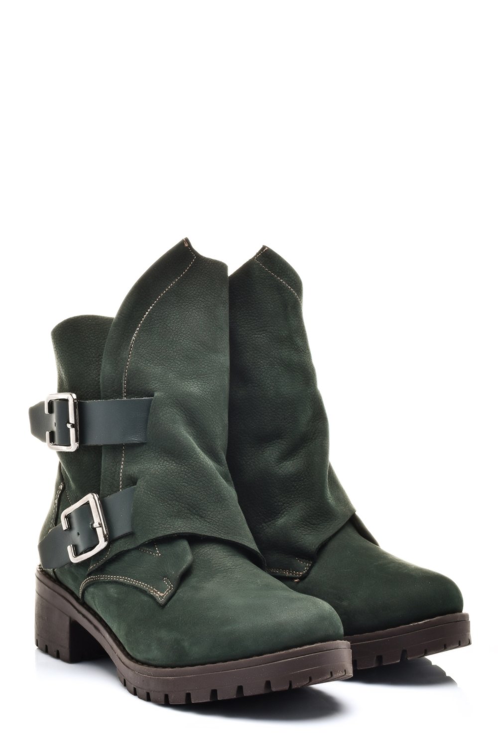 GHETE DAMA PIELE NATURALA VERZI 1S7792887NBK
