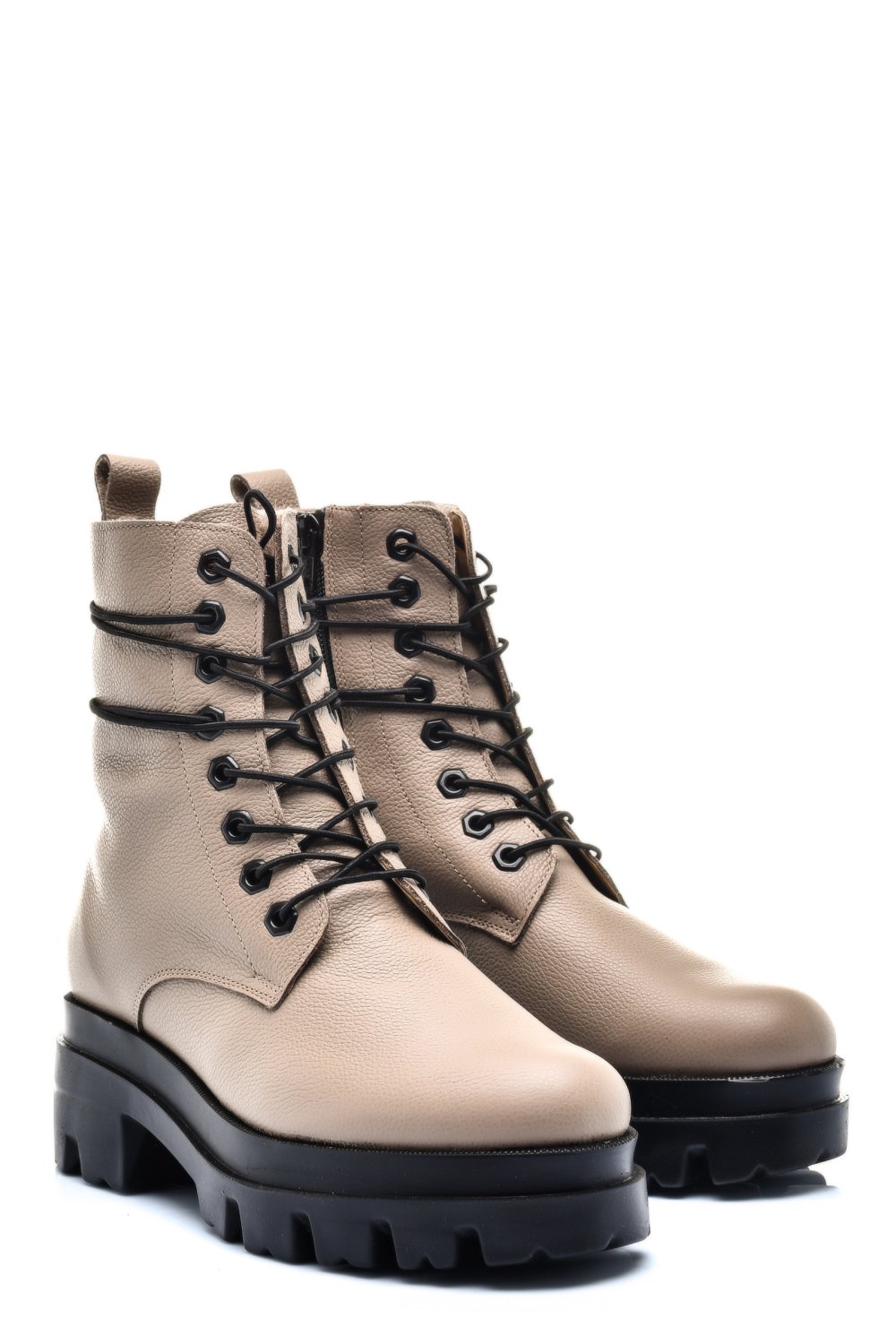 GHETE DAMA PIELE NATURALA KHAKI 1S7780