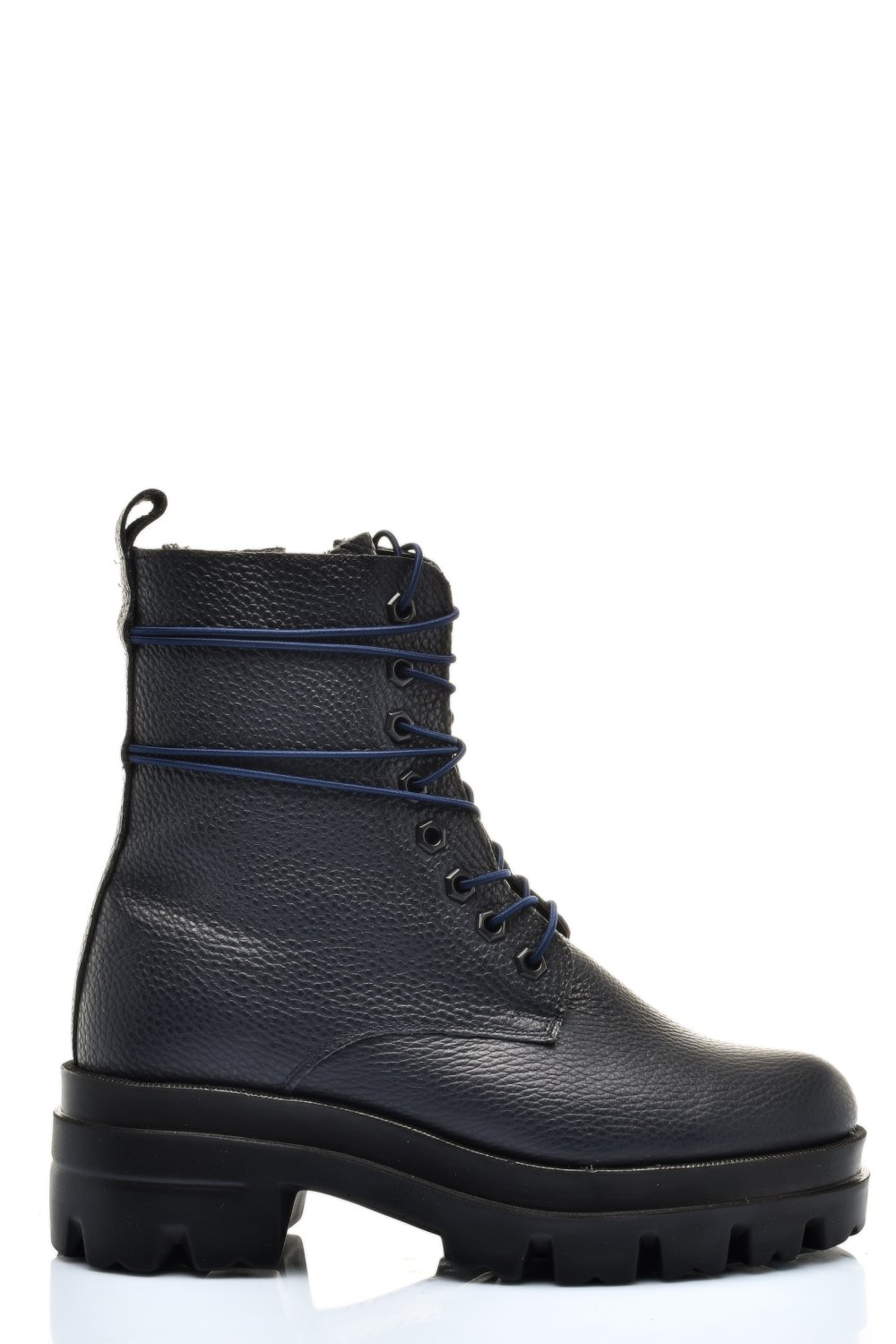 GHETE DAMA DE IARNA PIELE NATURALA BLEUMARIN 1S7780