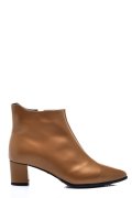 BOTINE DAMA PIELE NATURALA MARO DESCHIS 7S7723