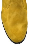 CIZME GALBENE PIELE NATURALA INTOARSA 7PC01-IMB