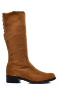 CIZME CAMEL PIELE NATURALA INTOARSA 7PC01-IMB