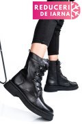 GHETE FEMEI PIELE NATURALA NEGRE 2S7732-050NP