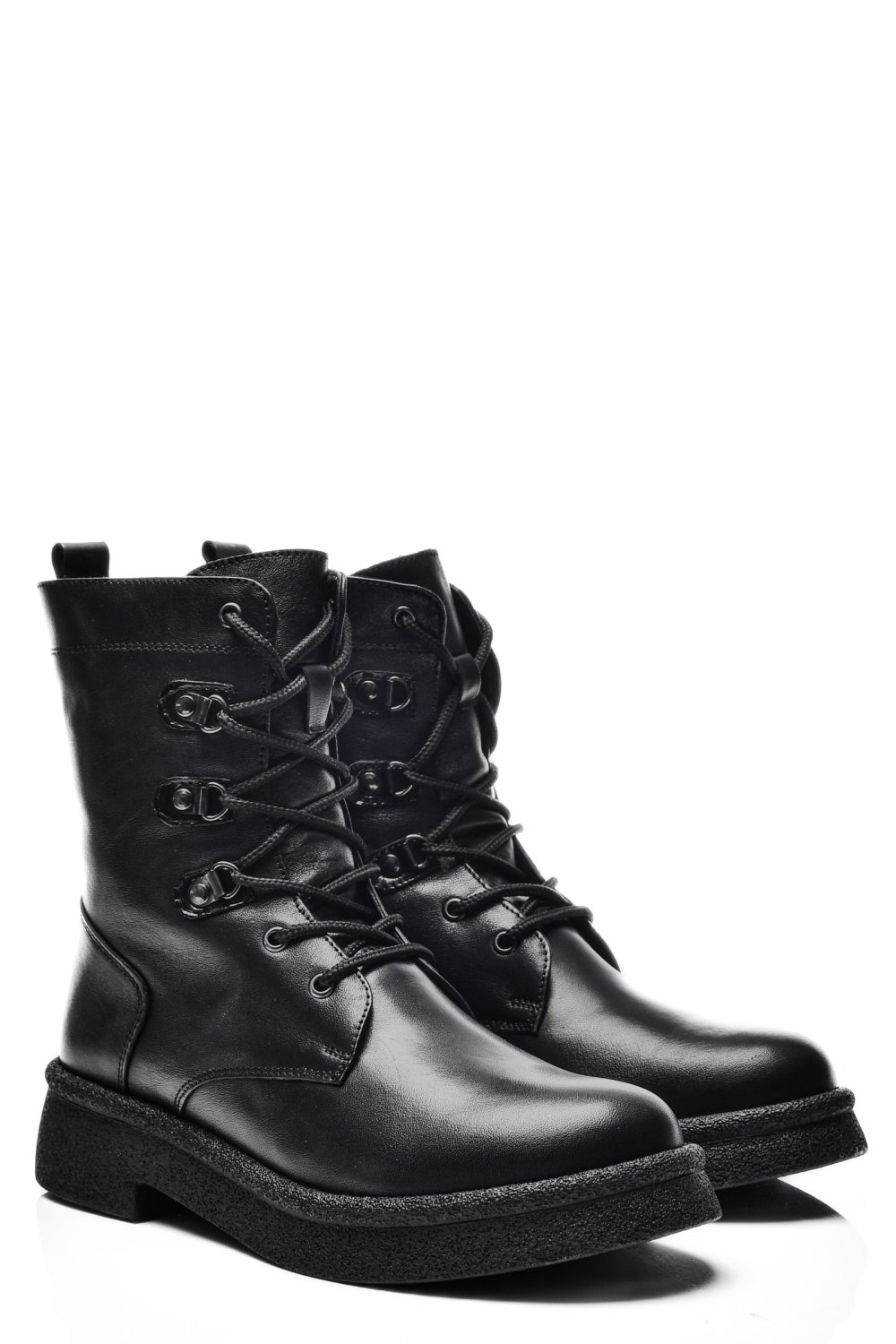 GHETE FEMEI PIELE NATURALA NEGRE 2S7732-050NP