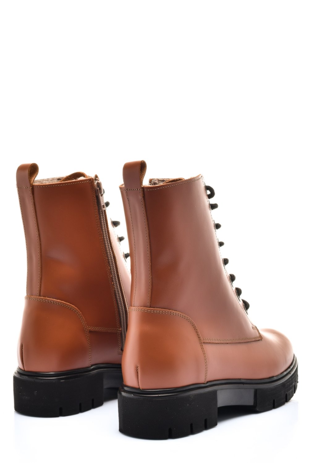 GHETE DE IARNA MARO DESCHIS PIELE NATURALA 1S7731