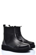 GHETE DAMA CAPTUSITE PIELE NATURALA NEGRE ES77DB005