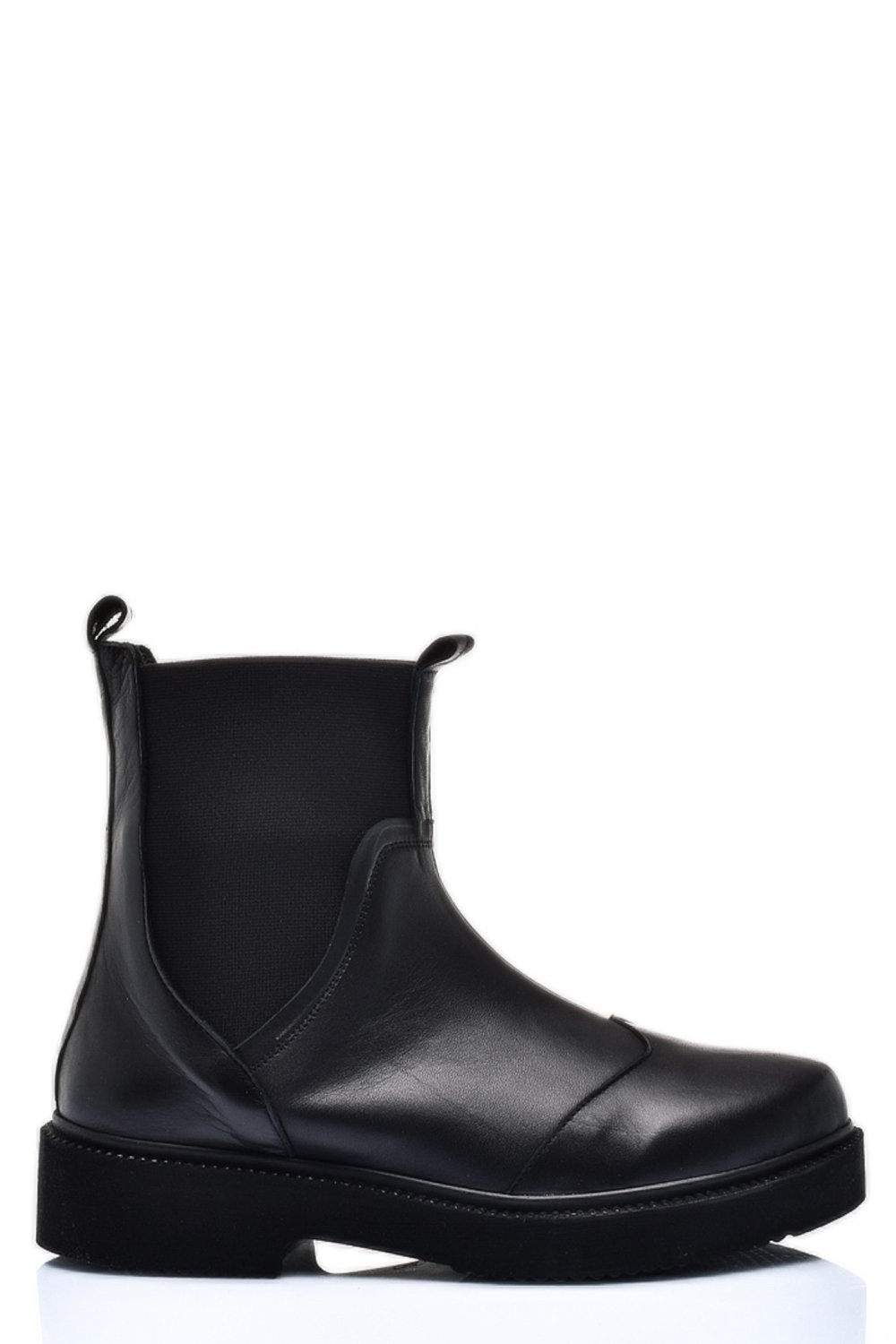 GHETE DAMA CAPTUSITE PIELE NATURALA NEGRE ES77DB005