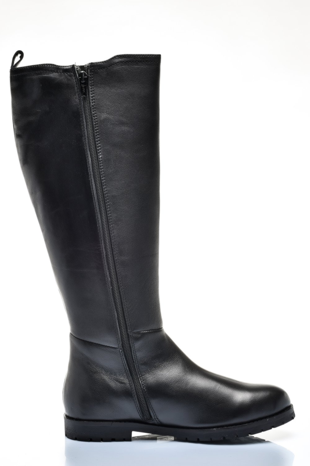 CIZME FEMEI PIELE NATURALA NEGRE 8S77636