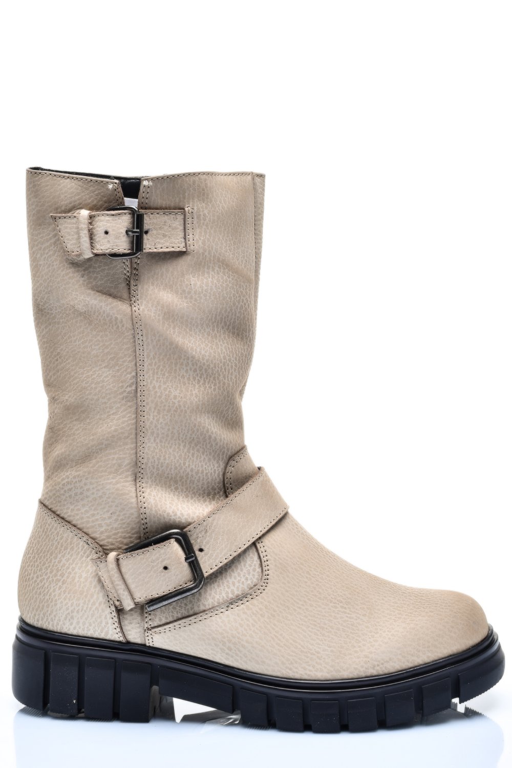 CIZME FEMEI CAPTUSITE PIELE NATURALA BEJ 7S77902