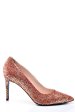 Pantofi dama guban piele naturala rosii sidef 1s77206