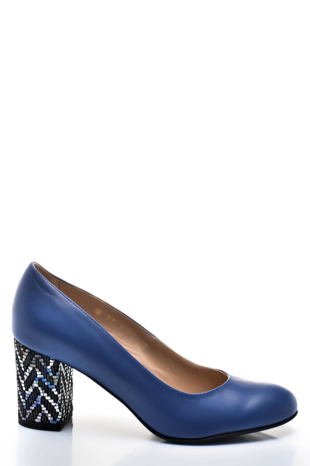 PANTOFI DAMA GUBAN PIELE NATURALA BLEUMARIN COLOR 3S77483