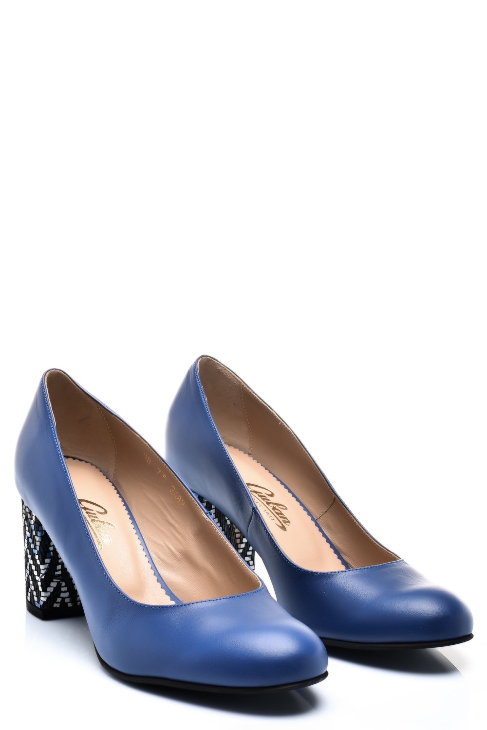 PANTOFI DAMA GUBAN PIELE NATURALA BLEUMARIN COLOR 3S77483