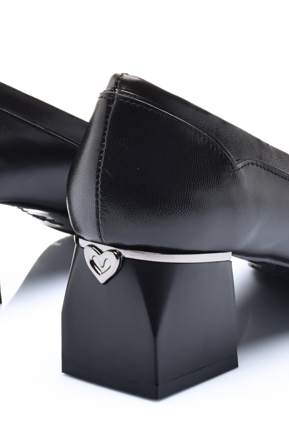 PANTOFI ALL BLACK PIELE NATURALA 6S770