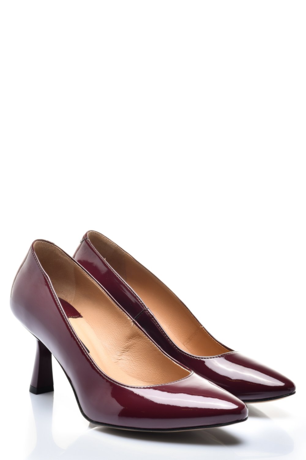 PANTOFI VISINII PIELE NATURALA LACUITA 1921P-026