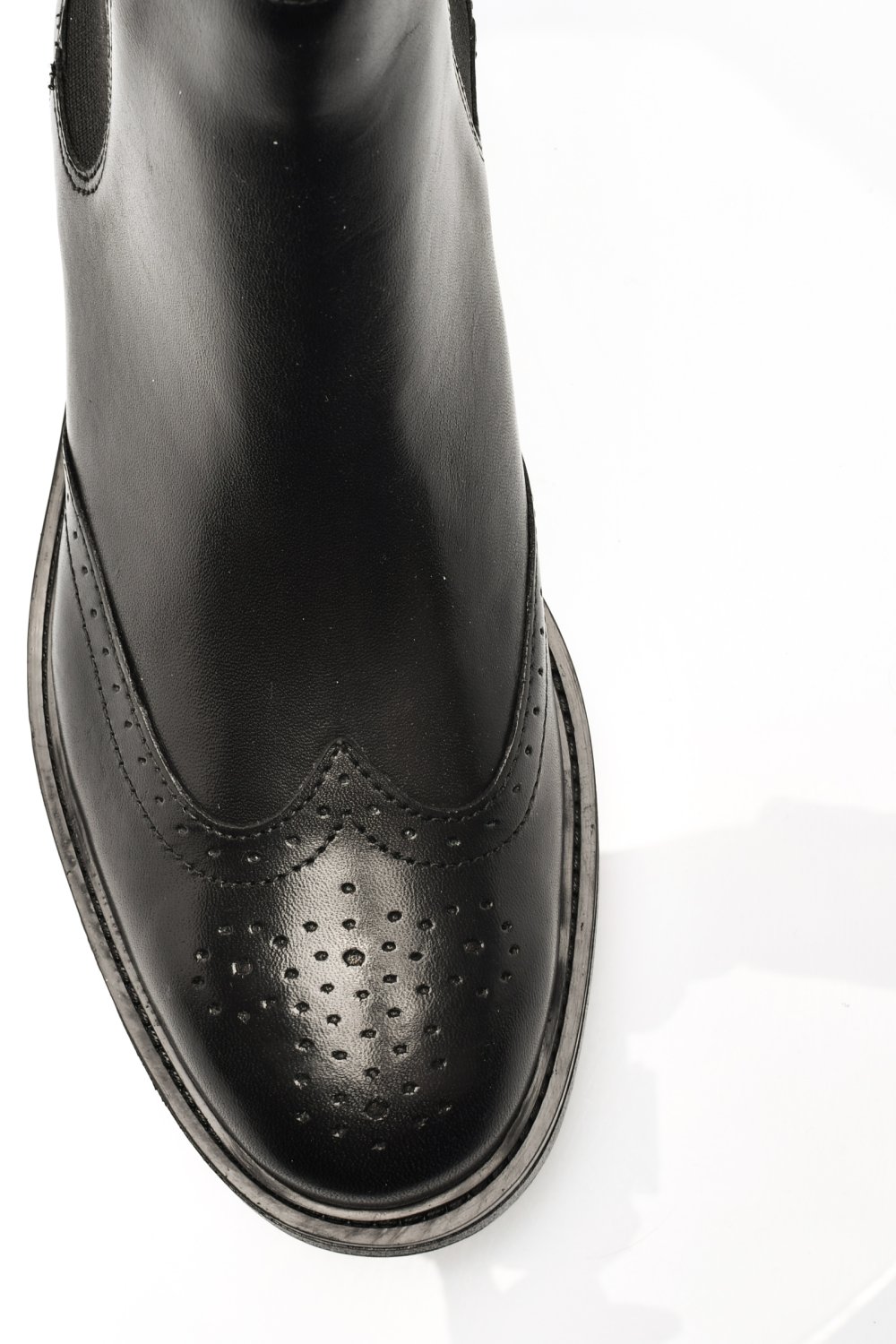 GHETE FEMEI PIELE NATURALA NEGRE WS77H66H04