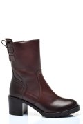 CIZME MARO INCHIS PIELE NATURALA 1PC92802NP