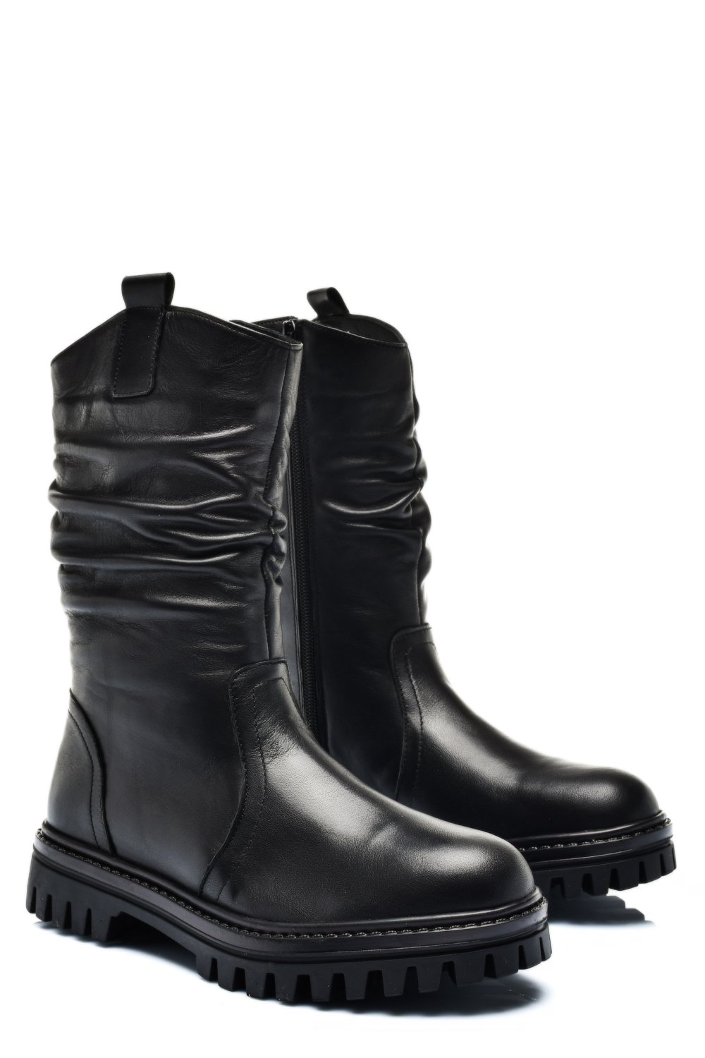CIZME NEGRE PIELE NATURALA 222848NP