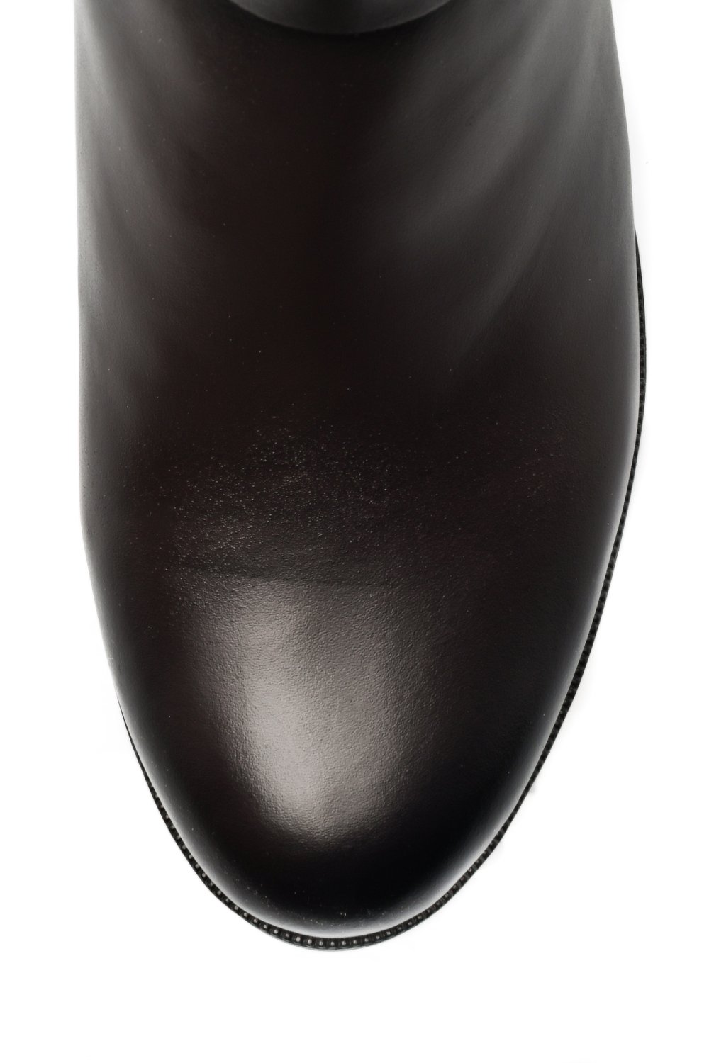 BOTINE MARO INCHIS PIELE NATURALA SARRA