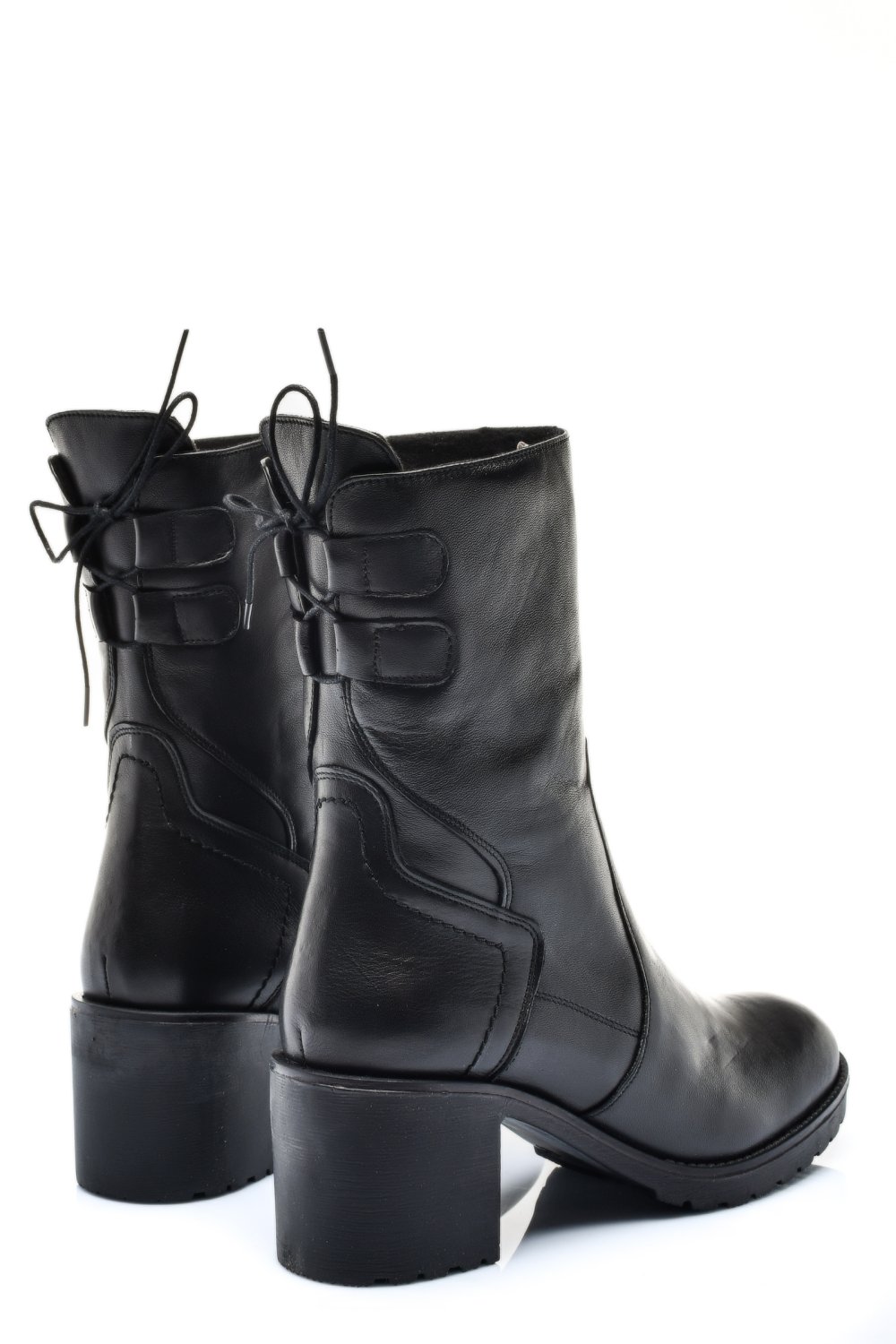 CIZME NEGRE PIELE NATURALA 1PC92802NP