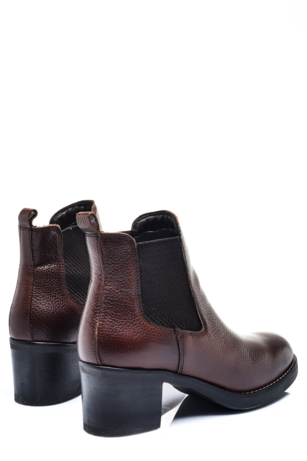 GHETE DAMA PIELE NATURALA MARO INCHIS TOC MIC 2S77571