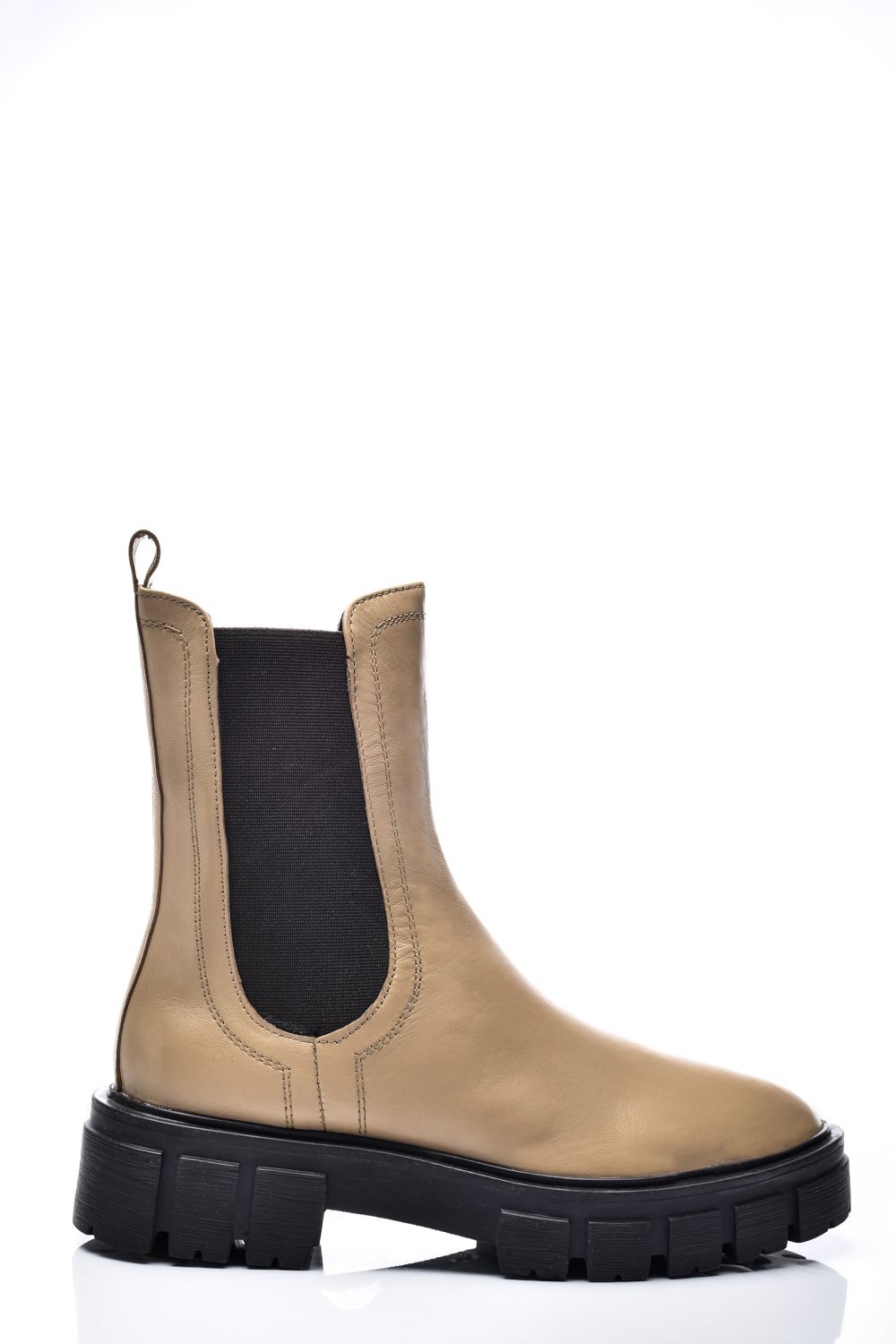 GHETE DAMA DE IARNA PIELE NATURALA BEJ 8S77568