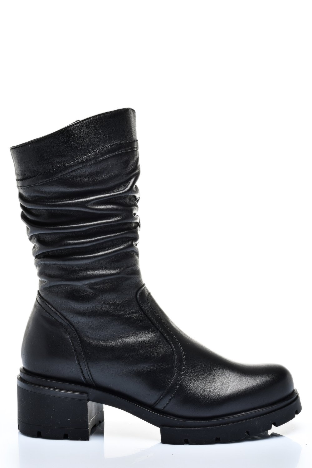 GHETE FEMEI PIELE NATURALA NEGRE 212809NP