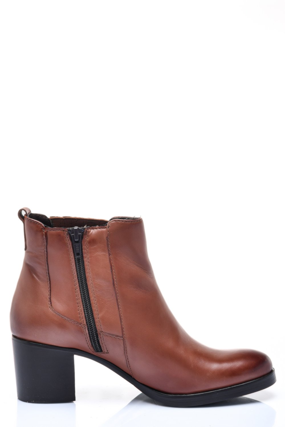 BOTINE DAMA PIELE NATURALA MARO TOC MIC WS77H-114H54