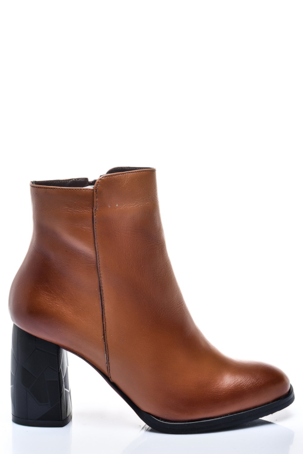BOTINE FEMEI PIELE NATURALA MARO DESCHIS  2S7702827