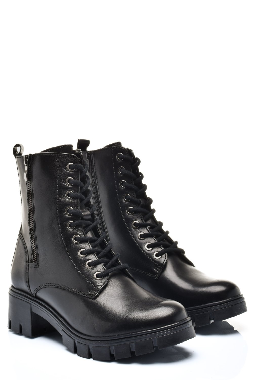 GHETE DAMA PIELE NATURALA NEGRE VB083201