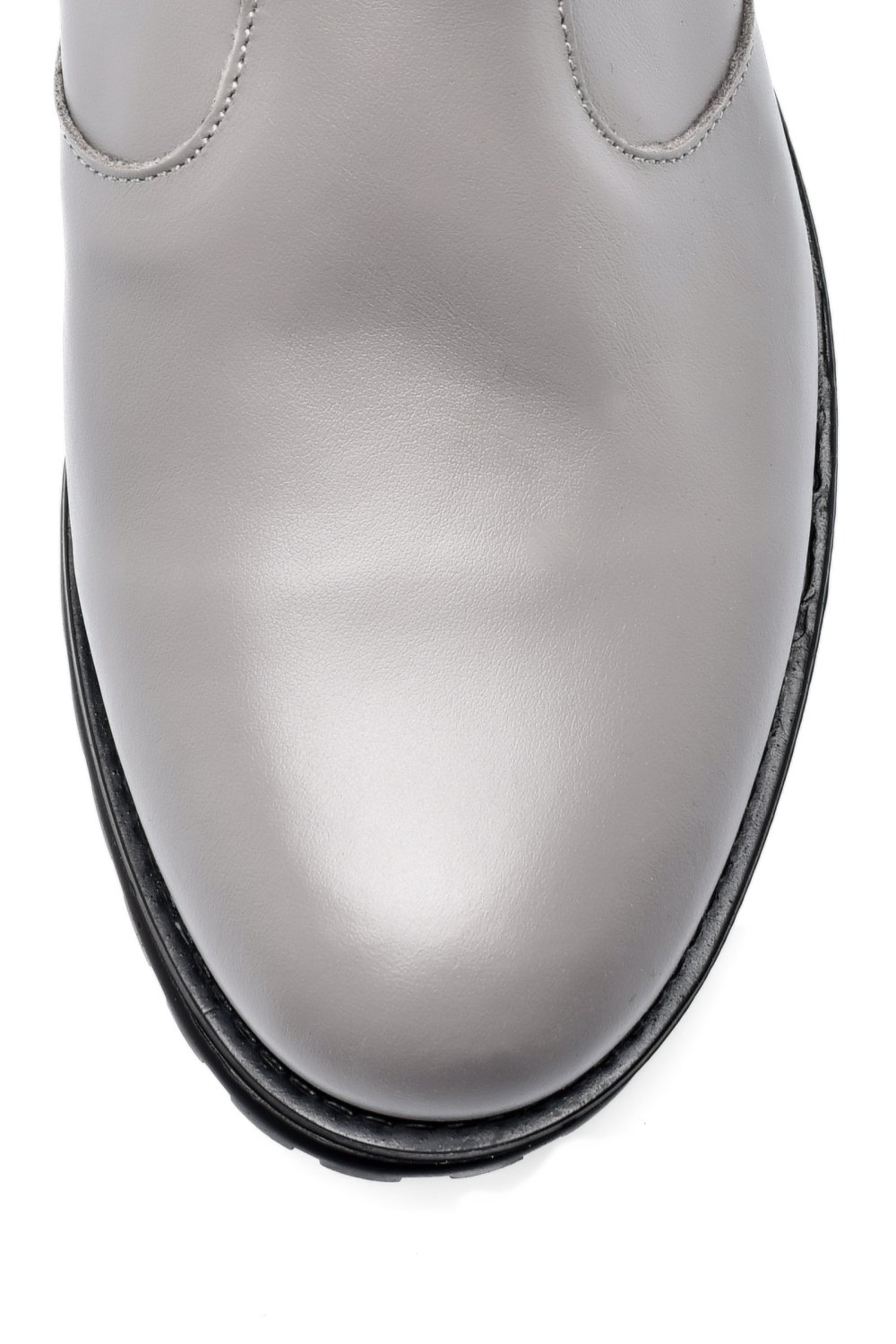 GHETE DAMA PIELE NATURALA GRI 0S7782