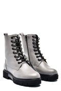 GHETE DAMA IMBLANITE PIELE NATURALA GRI 1S7731