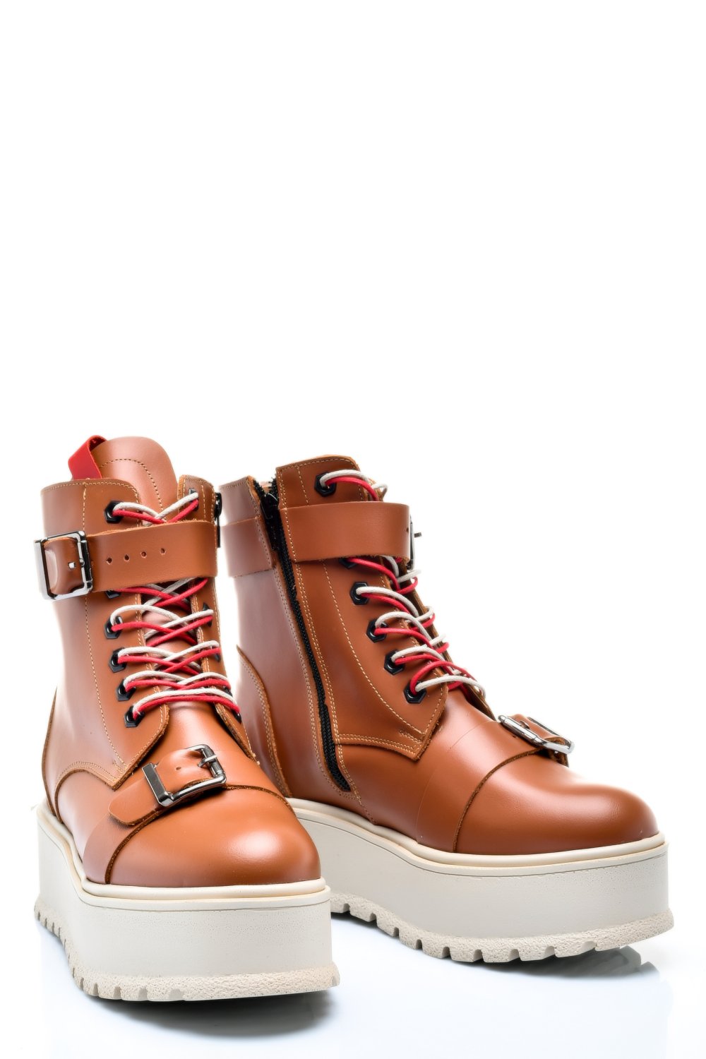 GHETE DAMA PIELE NATURALA MARO DESCHIS 3S7700