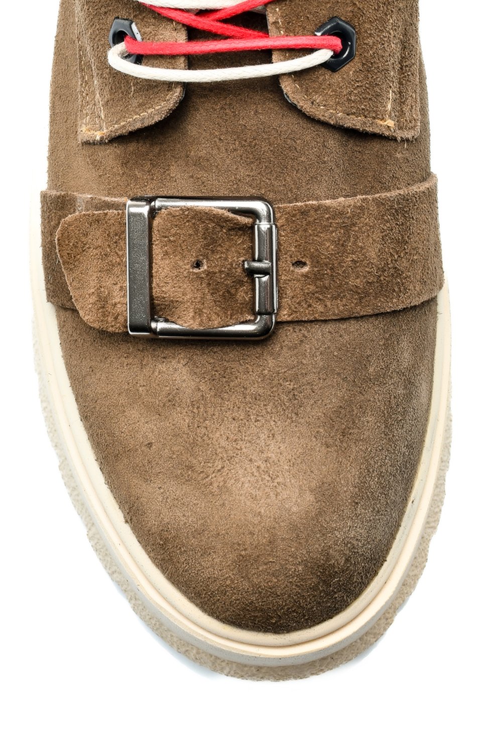 GHETE BROWN PIELE NATURALA INTOARSA 3S7700