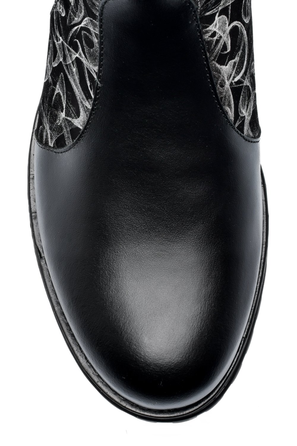 GHETE DAMA PIELE NATURALA NEGRE 05S77