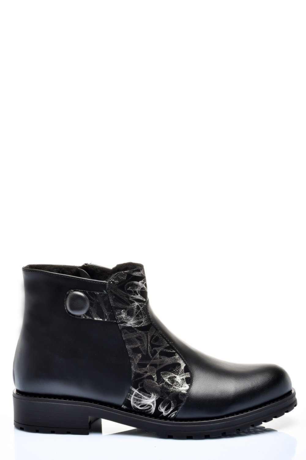GHETE DAMA PIELE NATURALA NEGRE 05S77