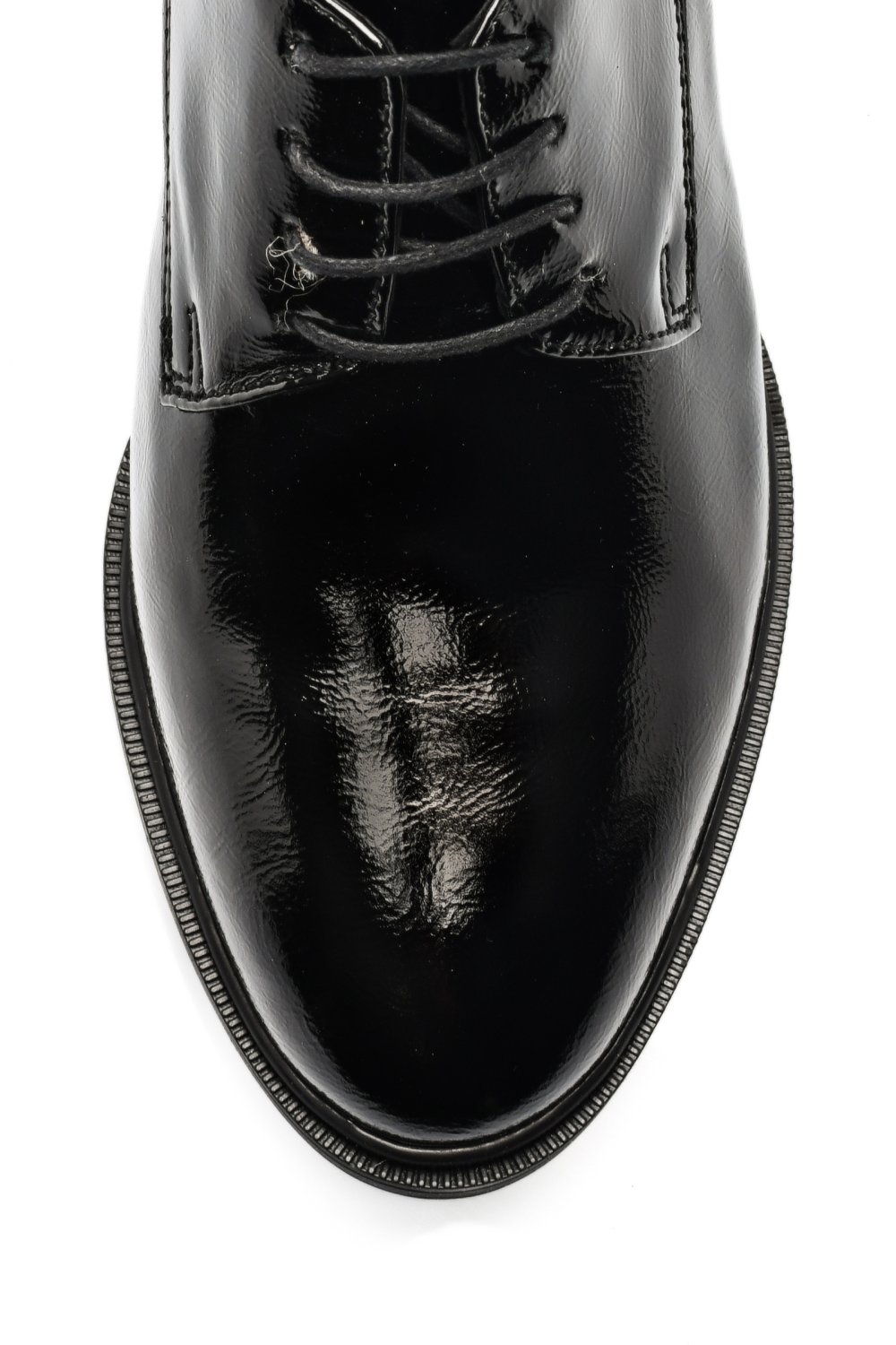 BOTINE DAMA PIELE NATURALA LACUITA NEGRE 2S7712626NPK